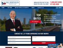 Tablet Screenshot of berensonlaw.com